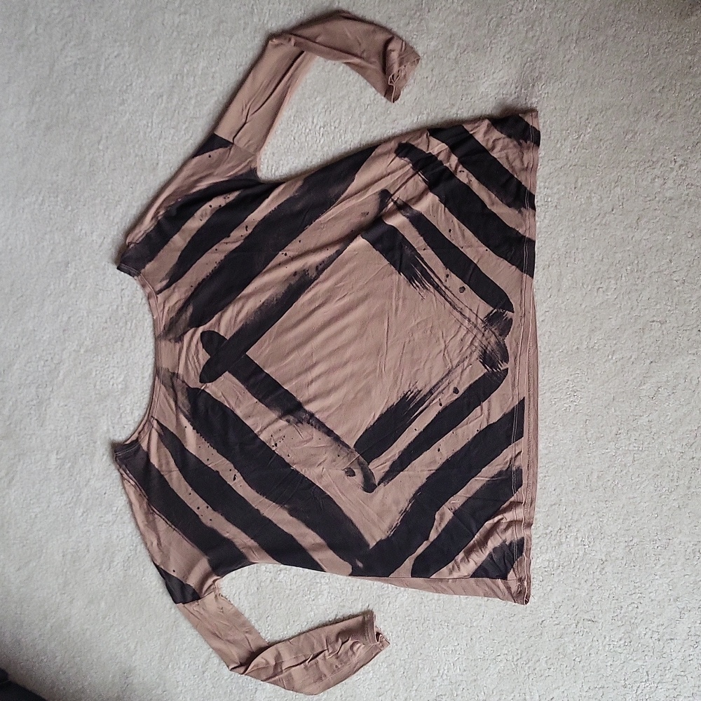 Sabo Skirt Brush Stroke Top